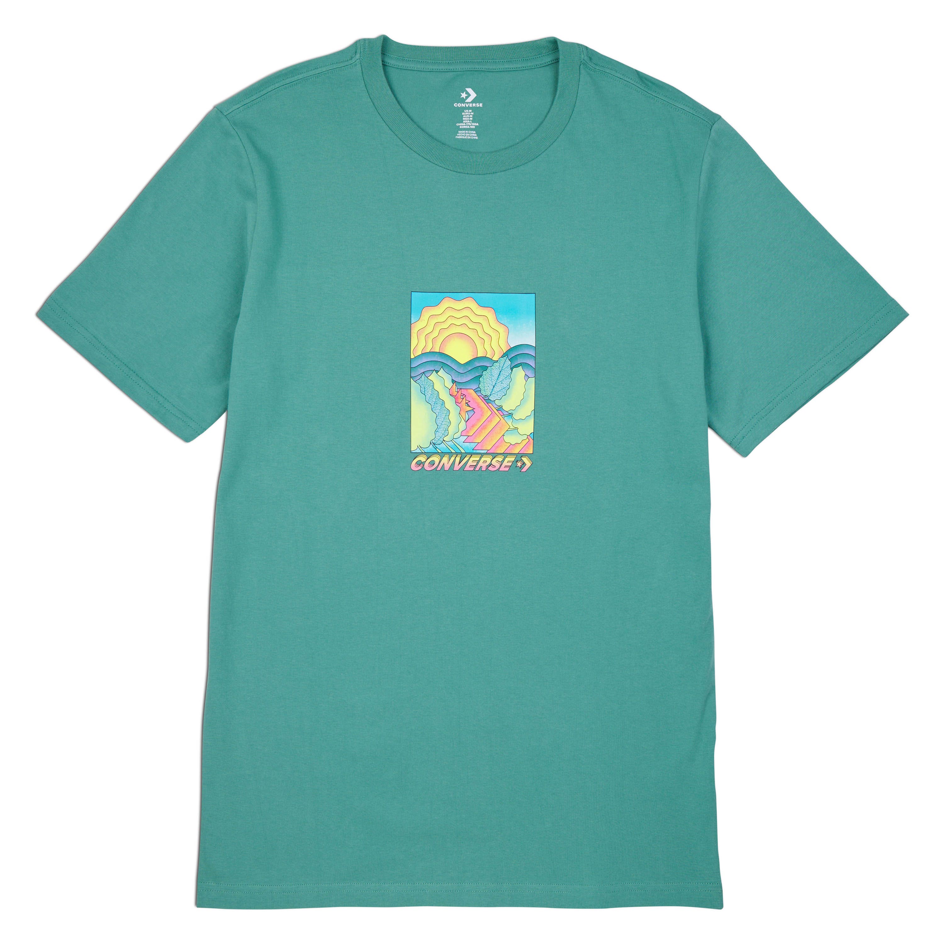 Camiseta Converse Layers Of Earth Tee de Hombre Camiseta Converse Layers Of Earth Tee de Hombre