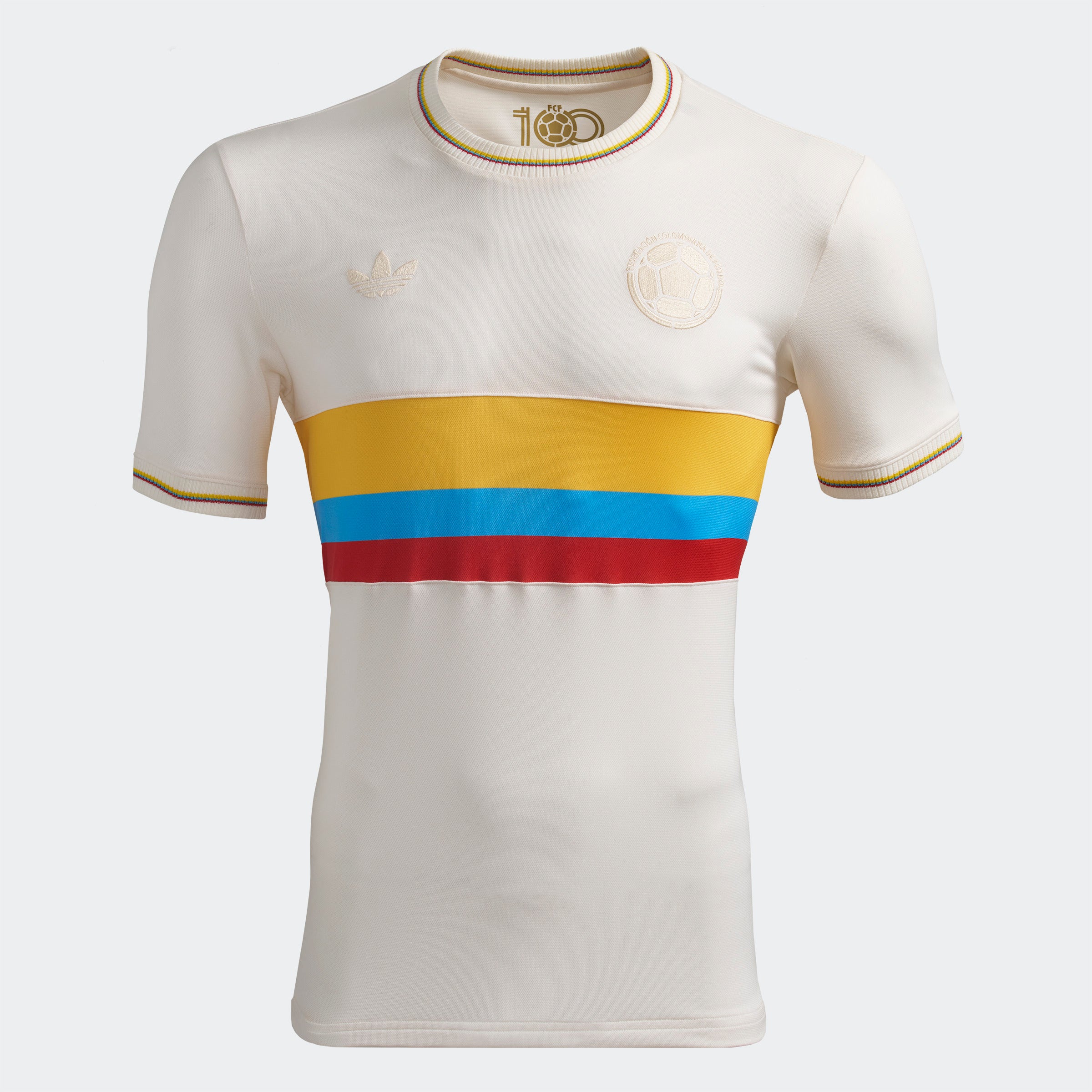 Camiseta Colombia Fcf Aniversary 100 Jersey de Hombre