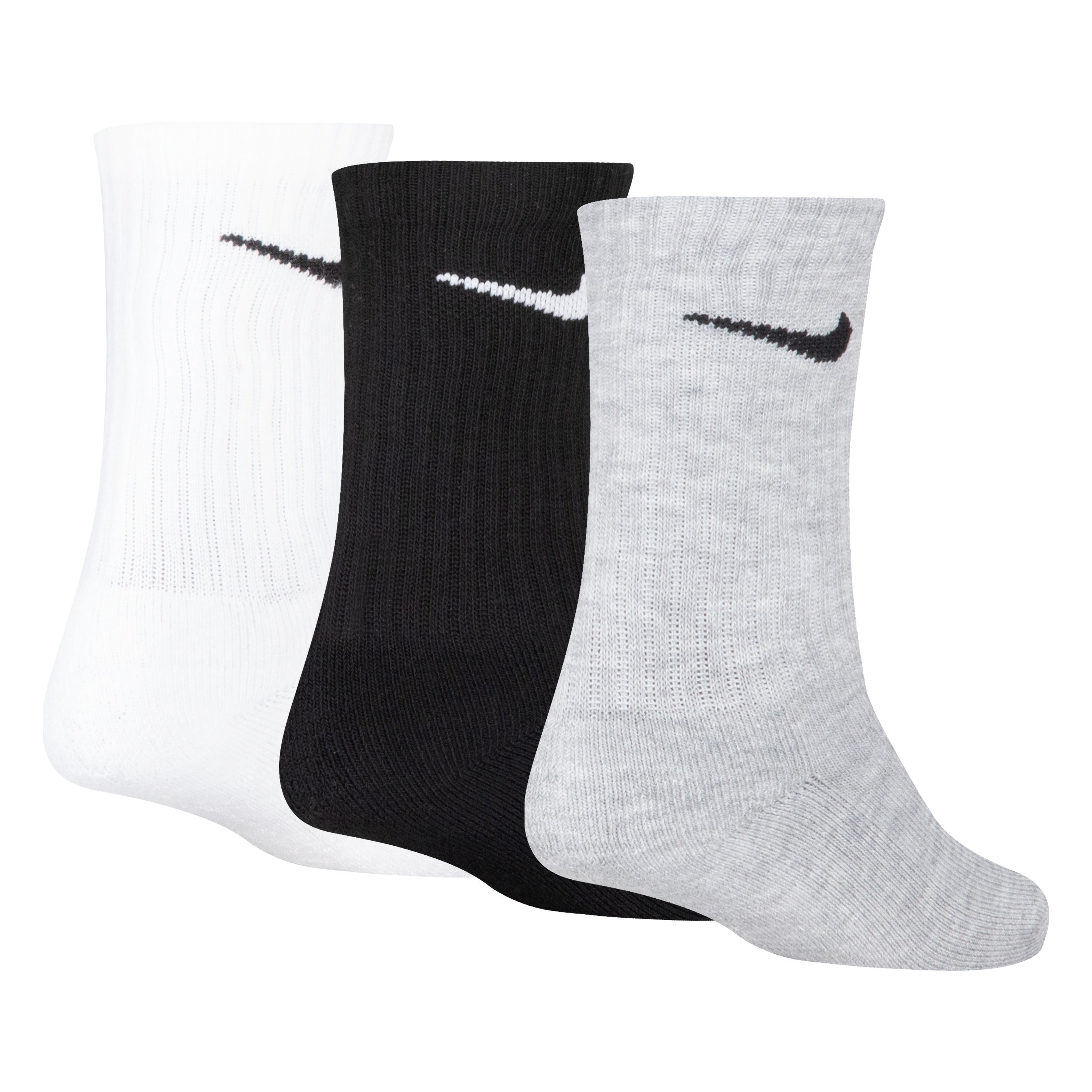 Medias Nike Cushioned Crew 3-Pack De Niños