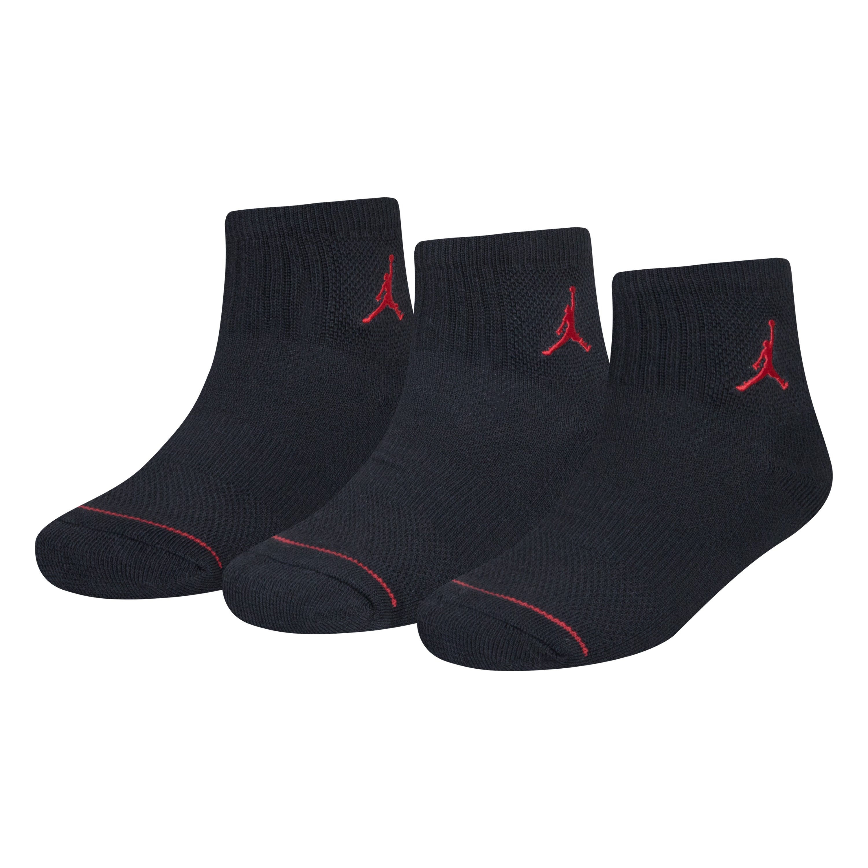 Medias Jordan Jumpman Quarter 3-Pack De Niños