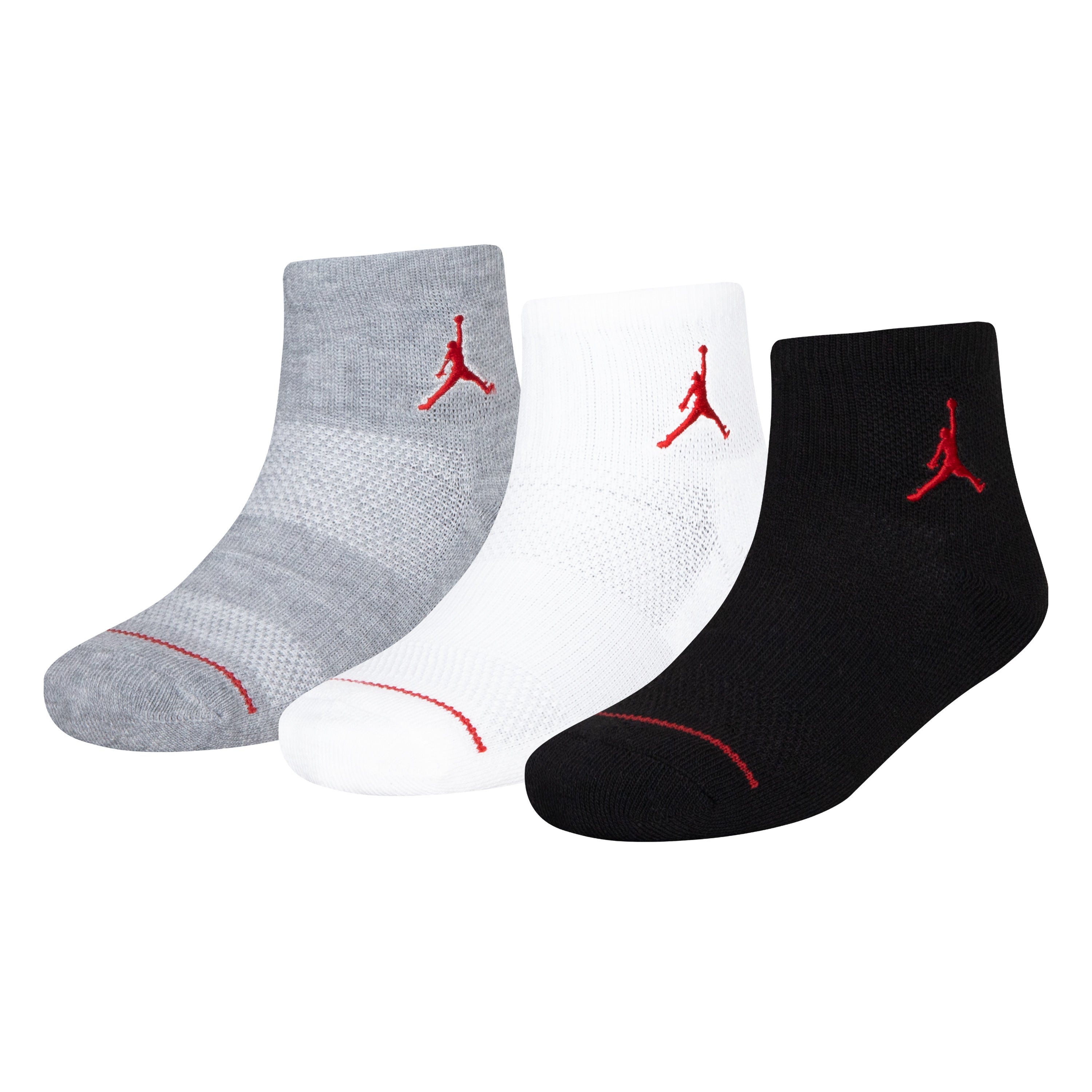 Medias Jordan Jumpman Quarter 3-Pack De Niños