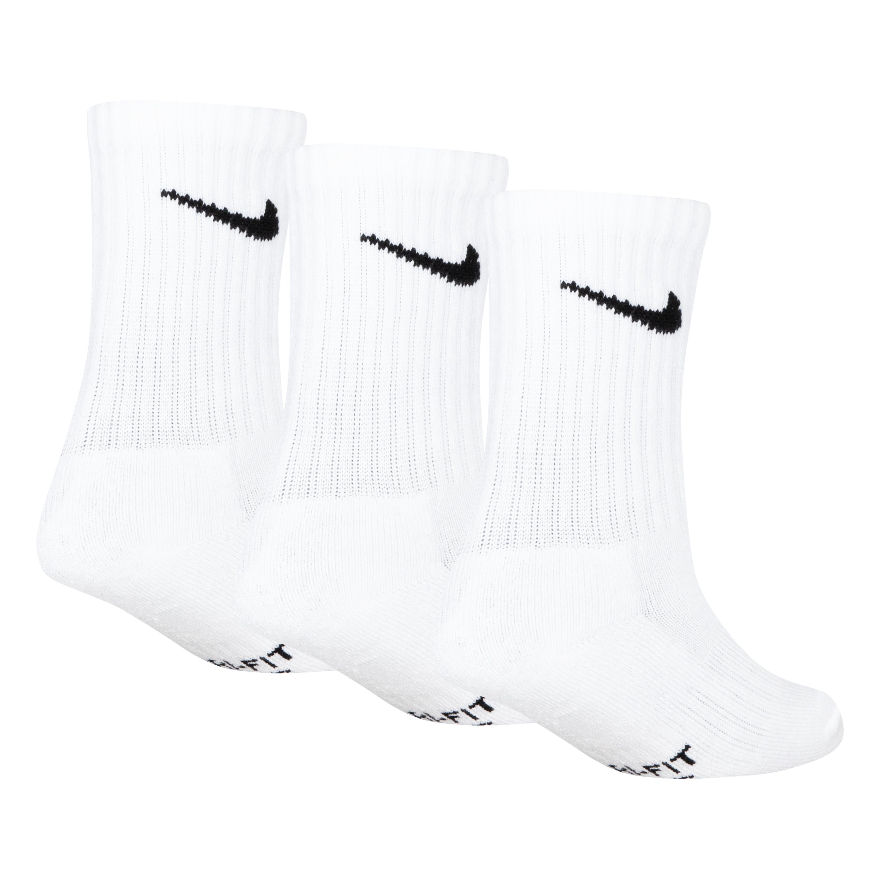 Medias Dri-Fit Performance Basic Crew 3-Pack de Niños