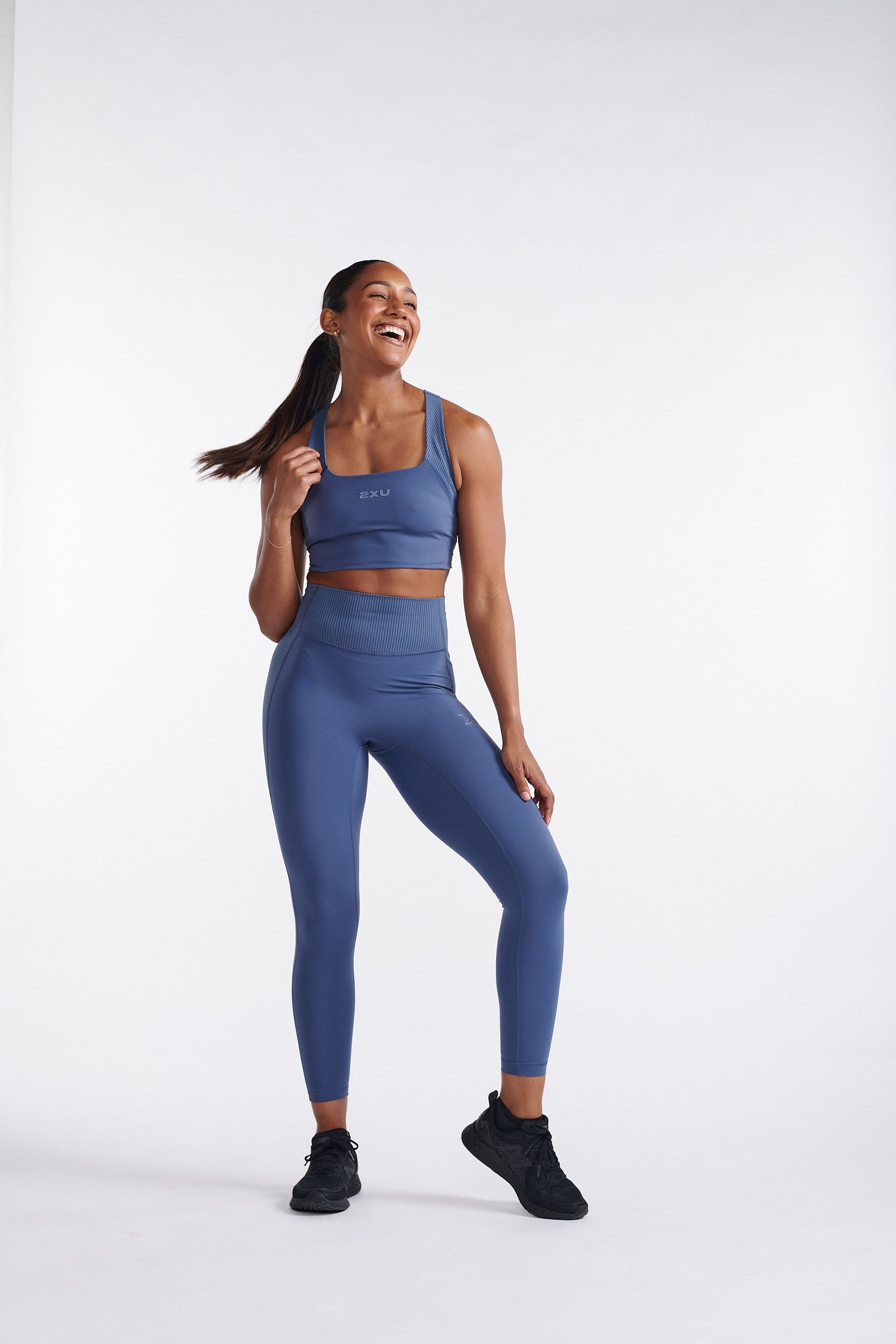 Bra Ribbed Longline de Mujer